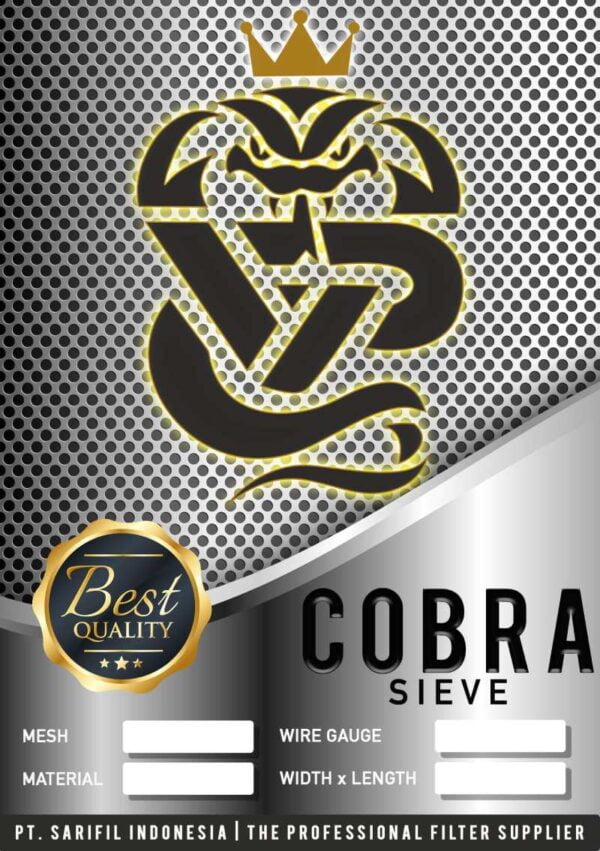 a brand sticker for galvanized wire mesh