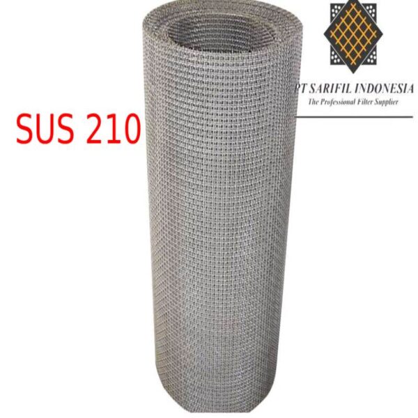 crimp wire mesh filtration stainless steel with a grade SUS 210