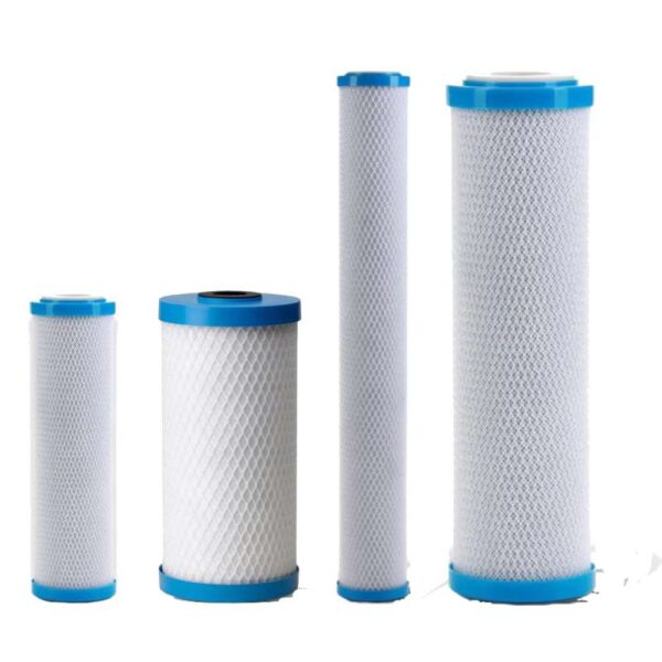 Different diameter of carbon block cartridges