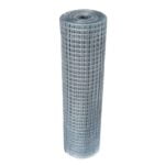 a roll of galvanized wire mesh