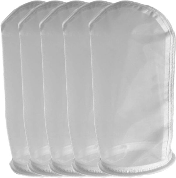 a pack of nylon mesh filters