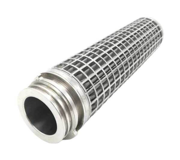 pleated stainless steel filter cartridge