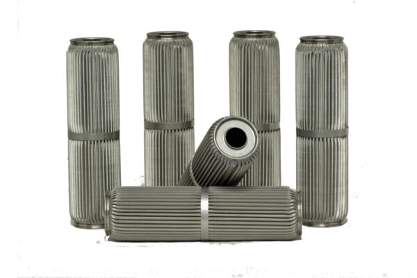 uniform size of pleated stainless steel filter cartridge