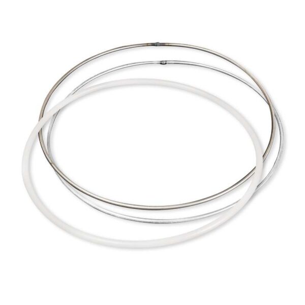 ring kawat atau plastik dalam filter bag