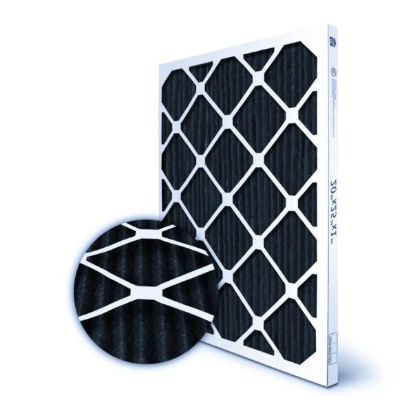 activated carbon air filter with zoom view