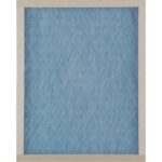 fiberglass air filter with a wooden frame