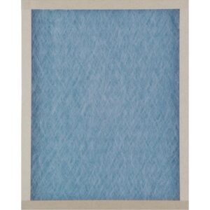 fiberglass air filter with a wooden frame