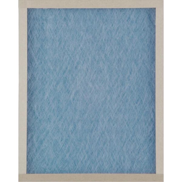 fiberglass air filter with a wooden frame