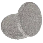 sintered disc filter horizontal view