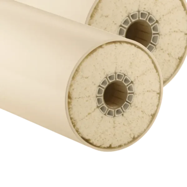 horizontal section of the UF membrane