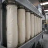 installed acrylic filter bag