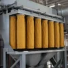 polyimide filter bag on housing