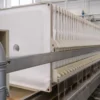 kain filter press di dalam mesin filter press machine