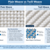 plain vs twill weave