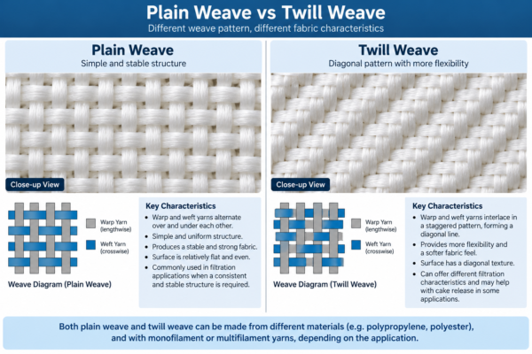 plain vs twill weave